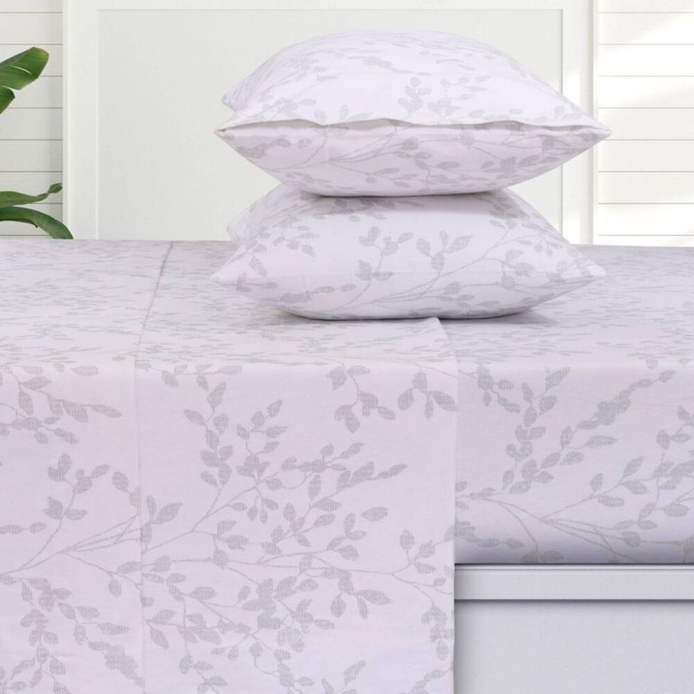 Tribeca Living -  Twin Extra Long Liliana German Cott White